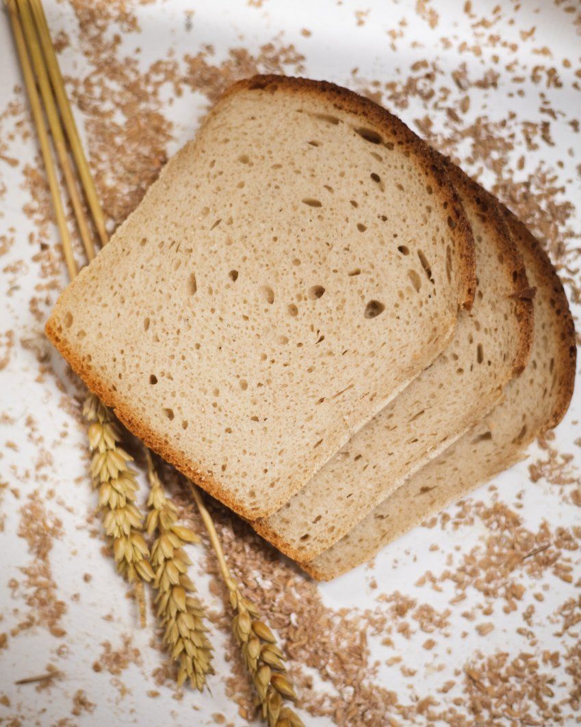 Pan Graubrot cortado