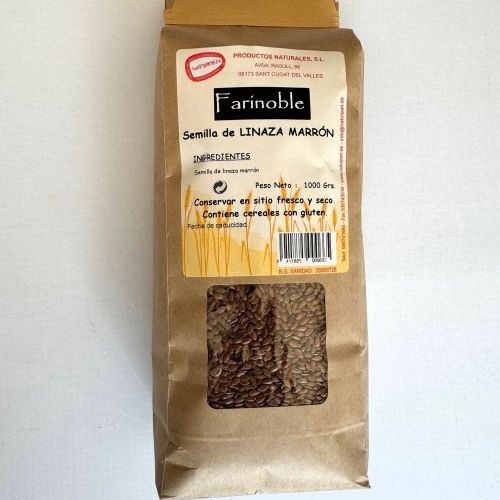 2024 foto semilla linaza en bolsa papel