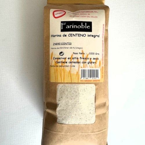 2024 foto de harina de centeno integral